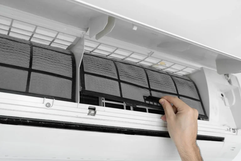 remove dirty ac filter cleaning